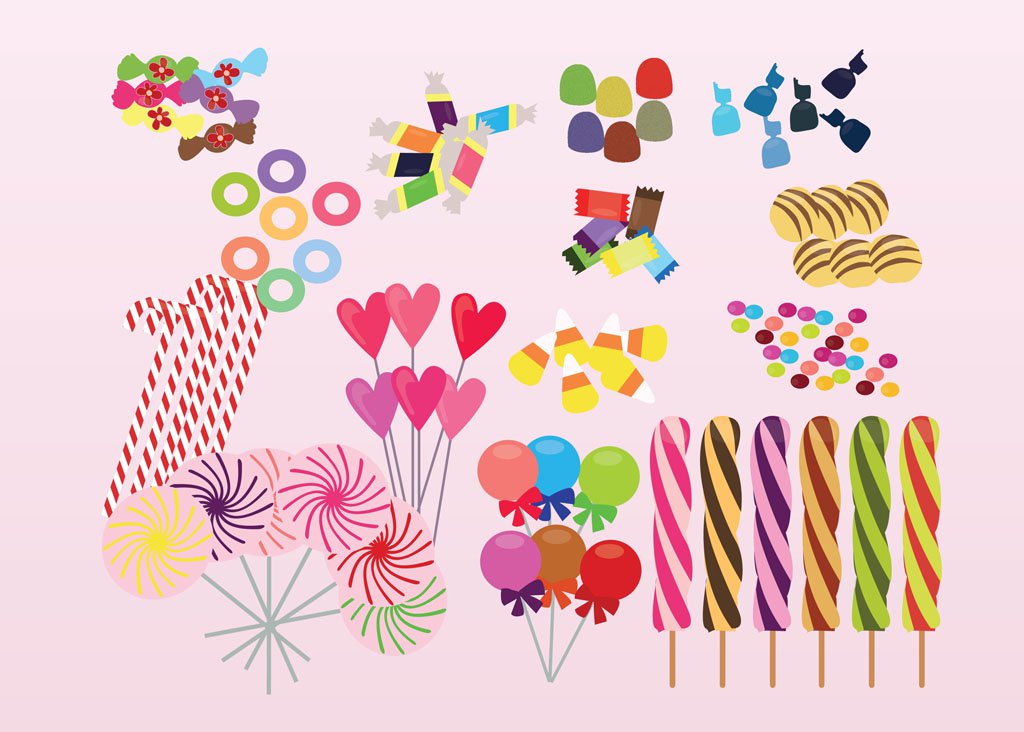 1024x732 Free Sweets Vectors Vector Art Amp Graphics