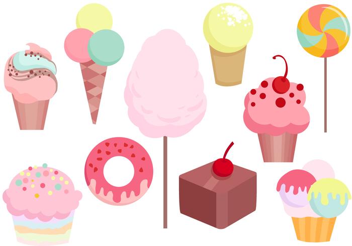700x490 Candy Sweets Vectors