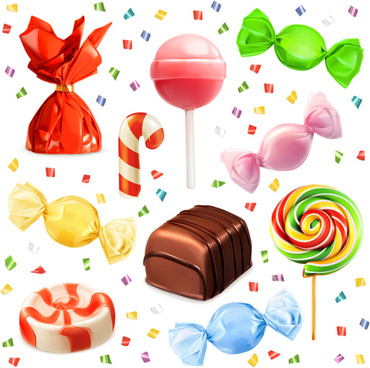 370x368 Vector Colorful Candy Wallpaper Free Vector Download (25,832 Free