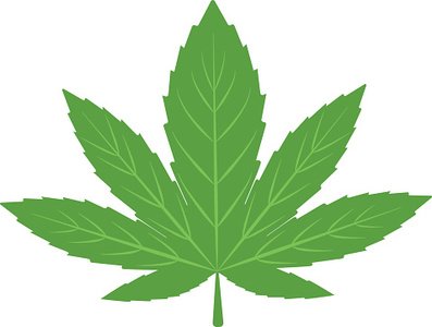 397x300 Cannabis Marijuana Leaf Vector Stock Vectors