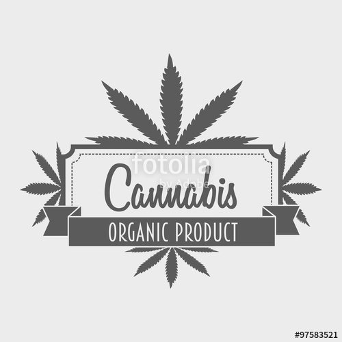 500x500 Medical Marijuana. Cannabis Logo Concept Stock Image And Royalty