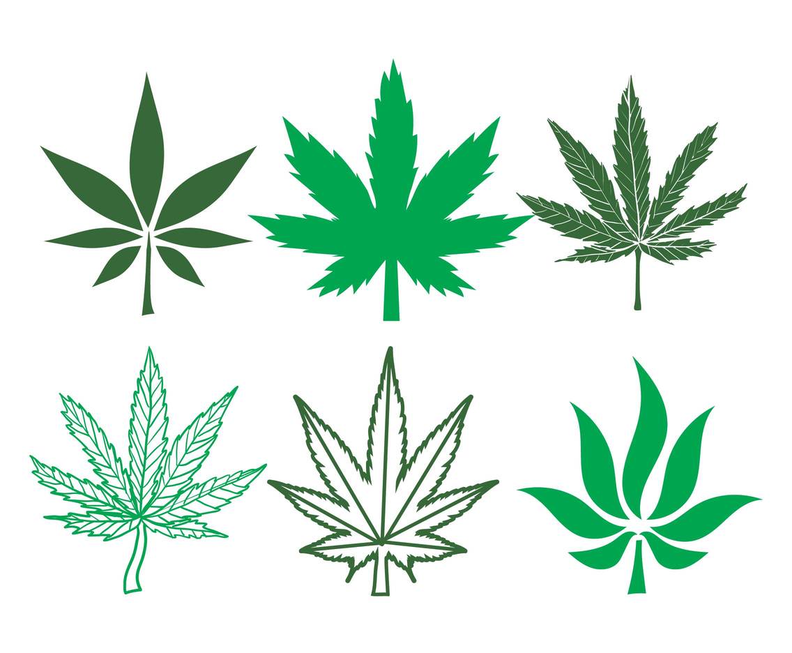 1136x936 Cannabis Vector Set Vector Art Amp Graphics