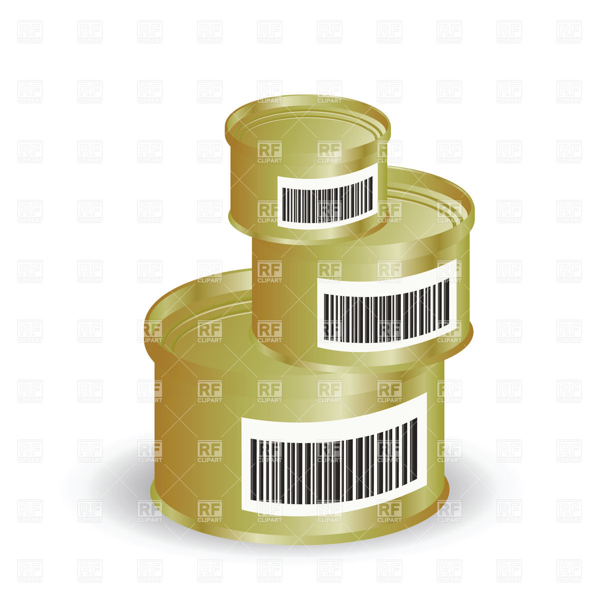 1200x1200 Canned Food Vector Image Vector Artwork Of Food And Beverages