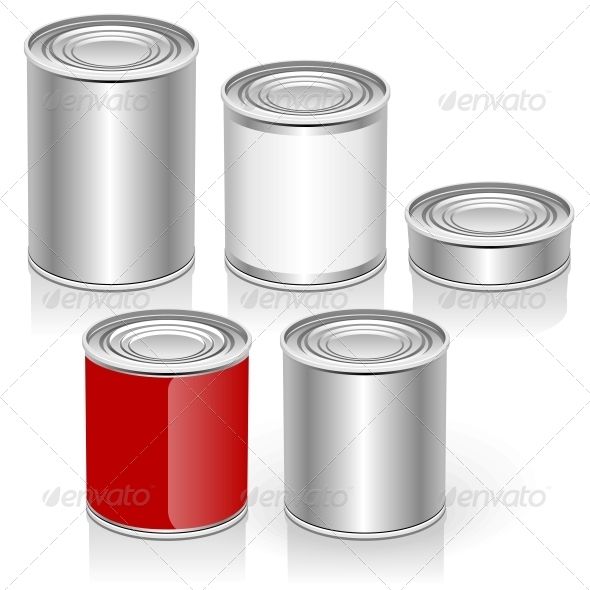 590x590 Vector Tincan Set Cartoon, Trucks And Icons