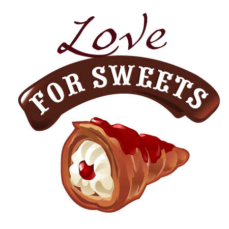 450x450 Love With Sweet Labels Vector Material 05