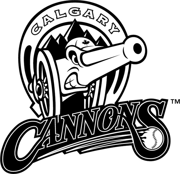 600x581 Calgary Cannons Free Vector In Encapsulated Postscript Eps ( .eps