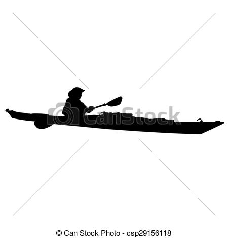450x470 Canoe Clipart Double Kayak Cute Borders, Vectors, Animated, Black
