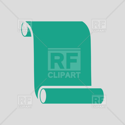 400x400 Canvas Scroll Icon Vector Image Vector Artwork Of Signs, Symbols