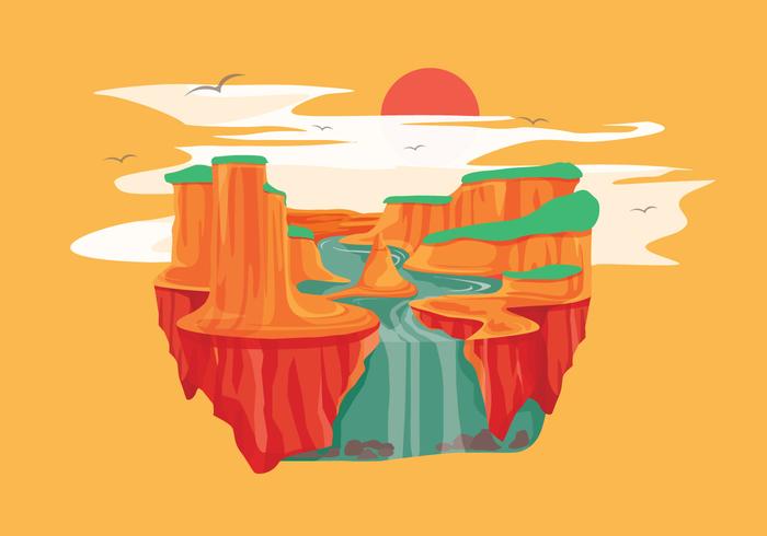 700x490 Grand Canyon Vector