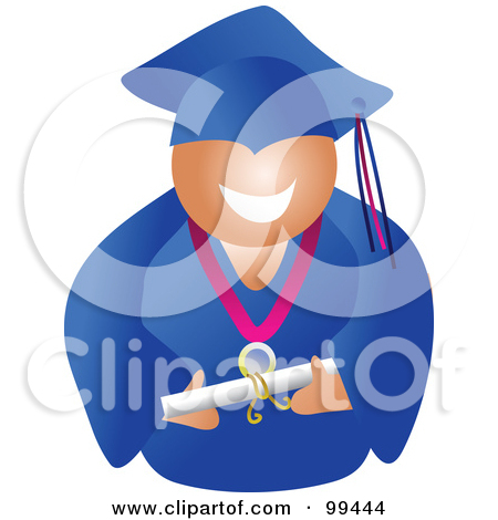 450x470 Cap And Gown Clipart