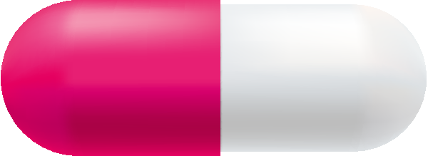 600x219 Pink And White Color Capsule Vector Free Icon Svg(Vector)public