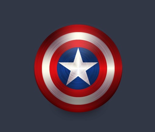 511x436 Shield Captain America Vector