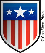 152x179 Captain America Shield Sticker Vector Clipart Royalty Free. 6