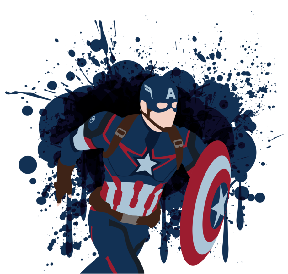 918x871 Captain America Vector Art By Lankysandwich
