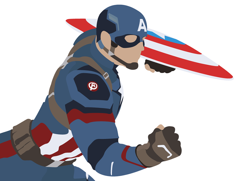 800x600 Captain America By Mathias Ernst