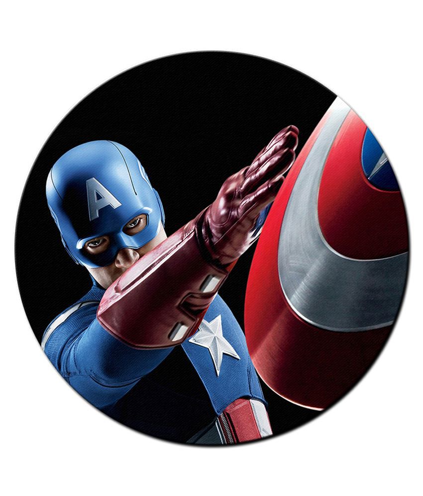 850x995 Shopmantra Multicolour Captain America The First Avenger Vector