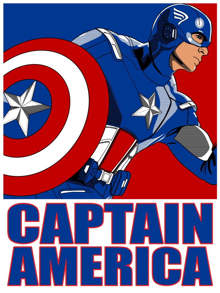 768x1024 Captain America