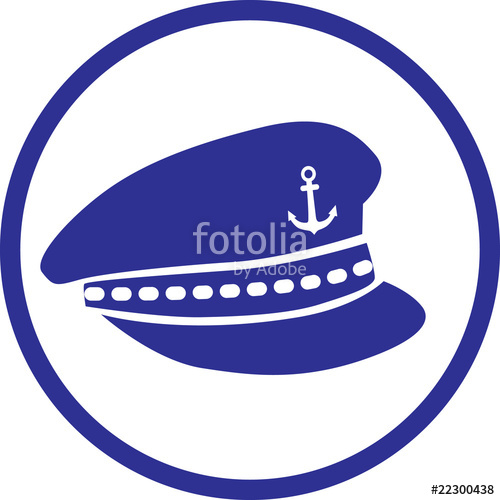 500x500 Captains Hat Icon Stock Image And Royalty Free