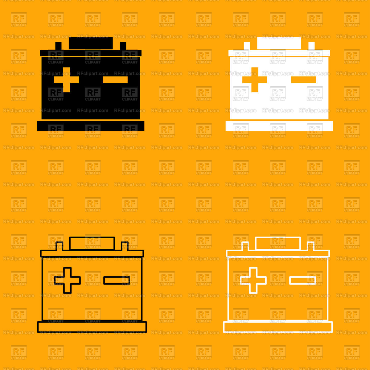 1200x1200 Car Battery Icon Vector Image Vector Artwork Of Icons And