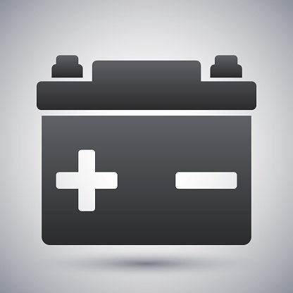 416x416 Vector Car Battery Icon Stock Vectors