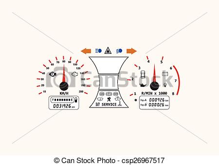 450x338 Automotive Icon Car Dashboard Vehicle Speedometer Concept