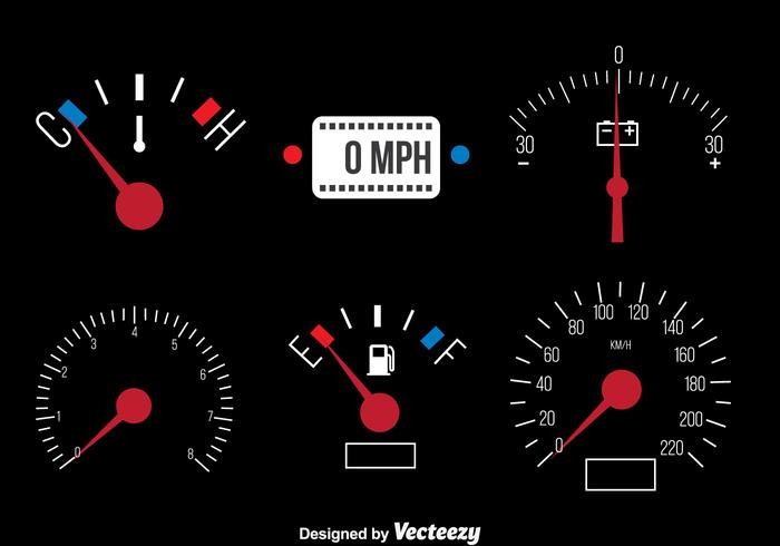 700x490 Car Dashboard Vector