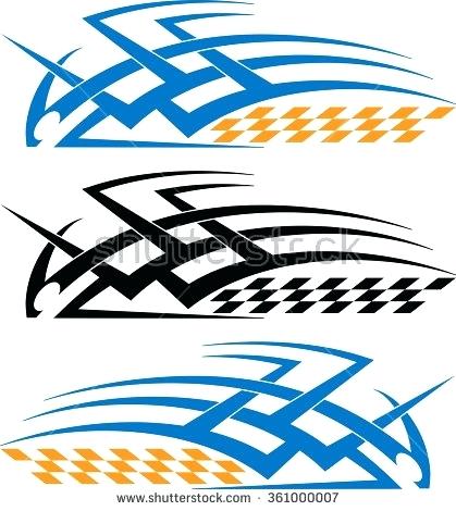 419x470 Tribal Car Decals Tribal Car Decal Vinyl Ready Vector Illustration