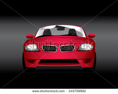 450x358 Sport Car Vector Vector Sports Red Car Front View Car