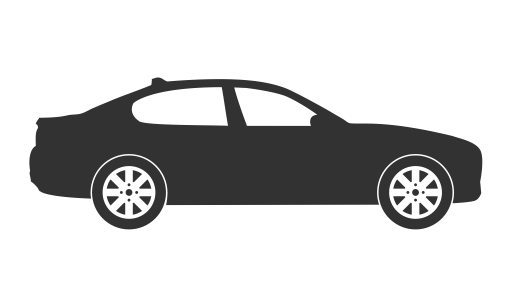 512x307 Auto, Automobile, Car, Sedan, Vehicle Icon