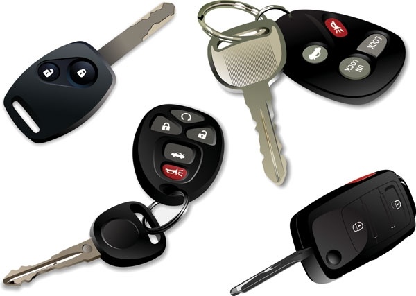 600x427 Electronic Car Keys Vector Free Vector In Encapsulated Postscript