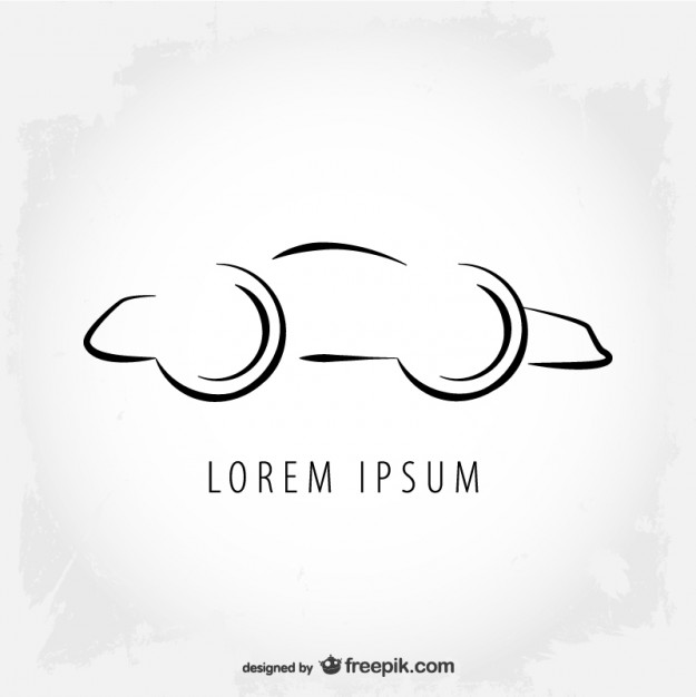 625x626 Car Logo Line Art Design Vector Free Vector Download In .ai