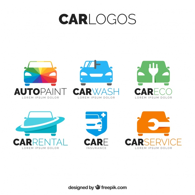 626x626 Pack Of Colored Car Logos Vector Free Download
