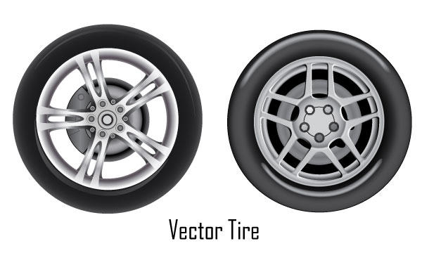 600x360 Free Tire Vector Art 123freevectors