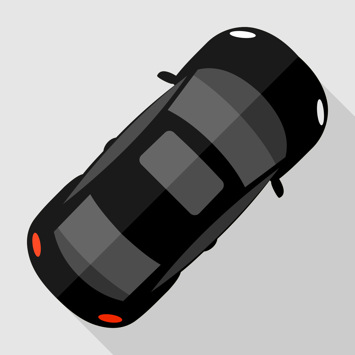 1500x1500 Vector For Free Use Car Top View Vector