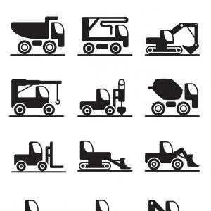 300x300 Phototransport Icons Car Tachometer And Mechanic Transmission