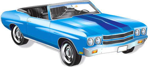 499x226 Retro Car Vector Free Vector Download (8,583 Free Vector) For