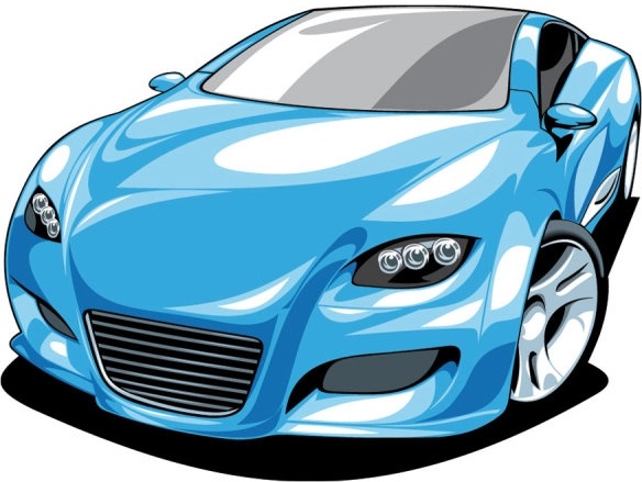 584x439 Fine Sports Car 01 Vector Free Vector In Encapsulated Postscript
