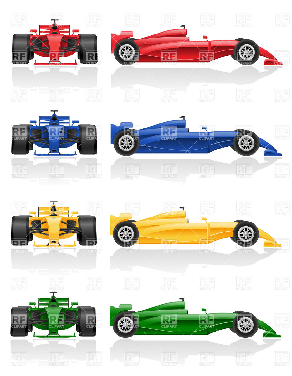 933x1200 Set Of Colorful Racing Cars Vector Image Vector Artwork Of Sport