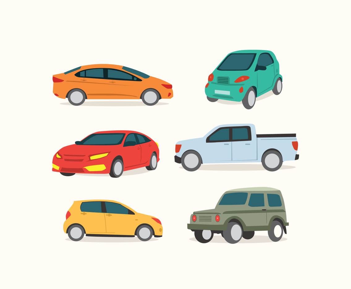 1136x936 Various Cars Vector Vector Art Amp Graphics