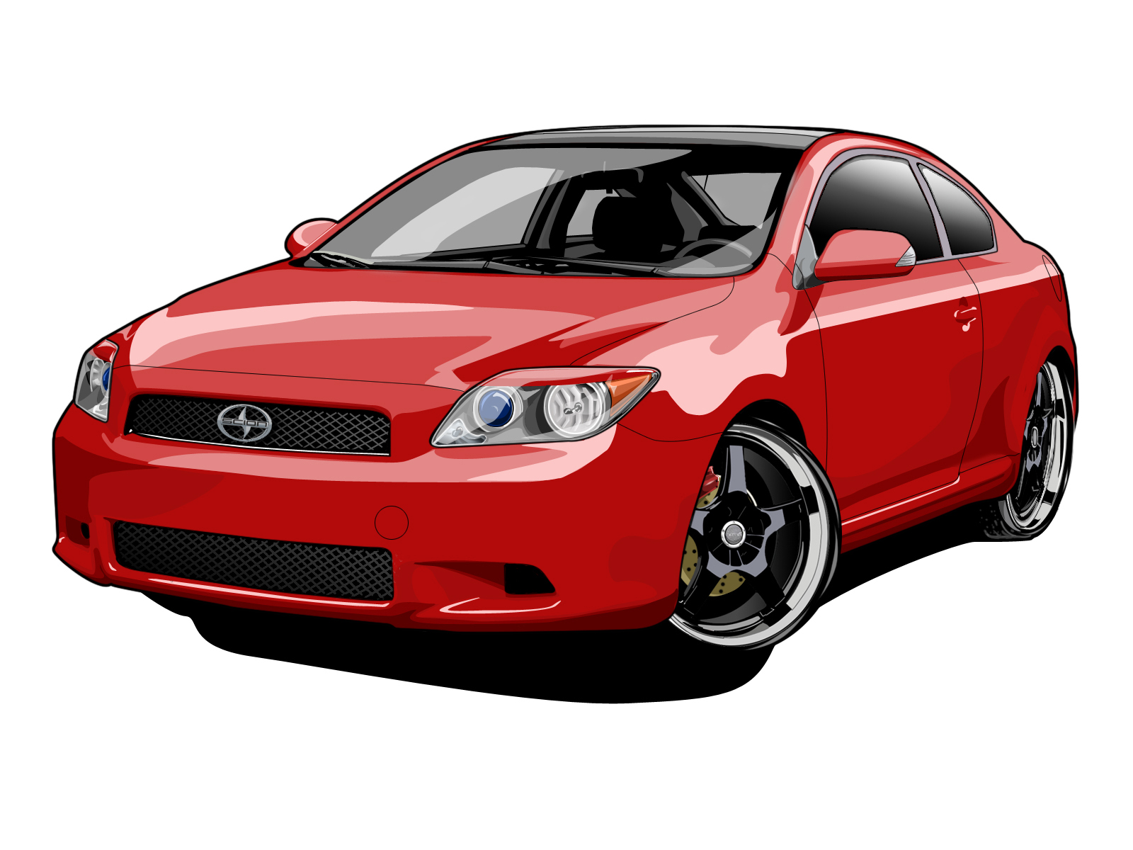 1600x1200 Car Vector 11 An Images Hub
