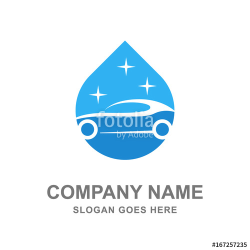 500x500 Car Wash Logo Vector Stock Image And Royalty Free Vector Files