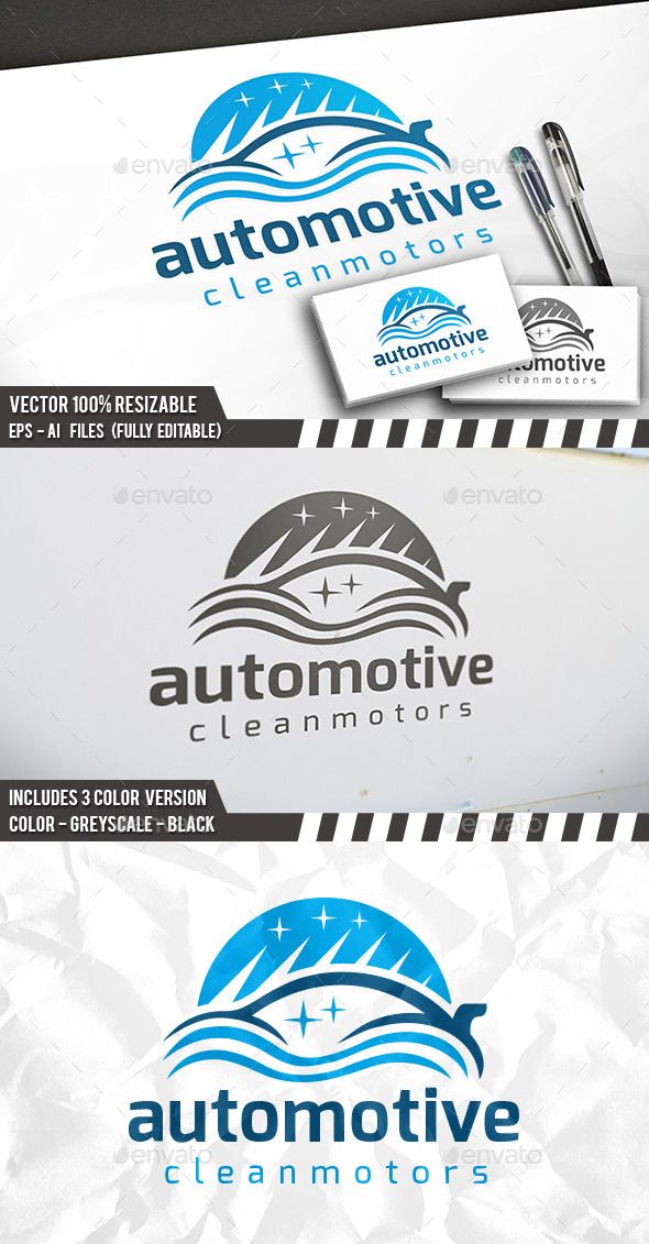 590x1131 Car Wash Logo Vector Eps