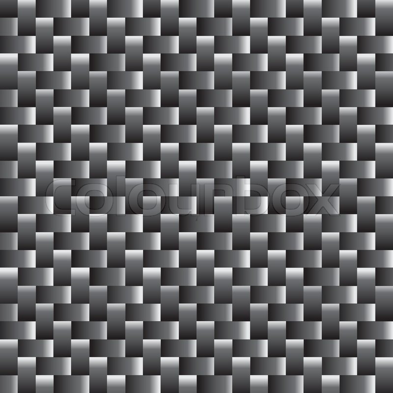 800x800 Carbon Fiber Texture, Bound Crosswise Fibers Background Stock