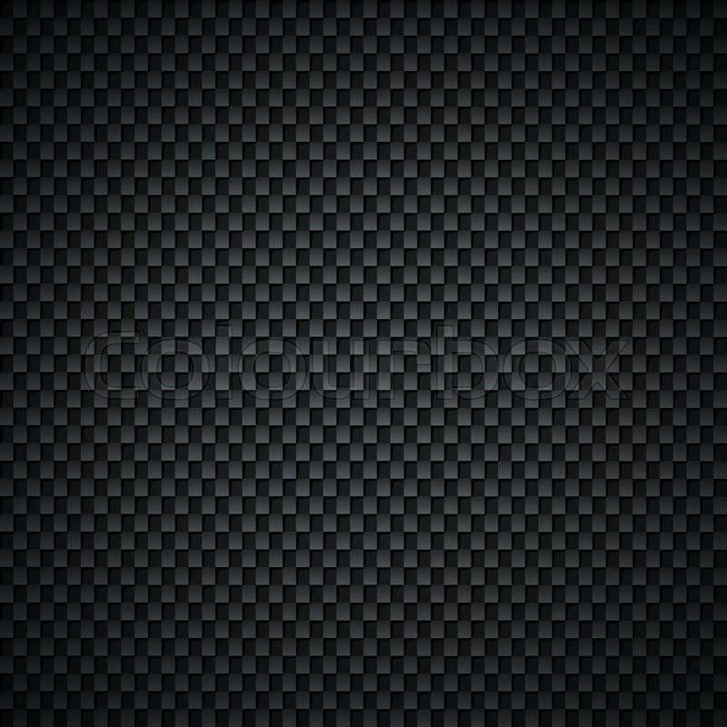 800x800 Carbon Fiber Vector Illustration Background Eps 10 Stock Vector