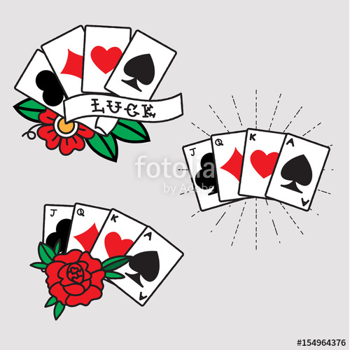 500x500 Old School Card Deck Stock Image And Royalty Free Vector Files On