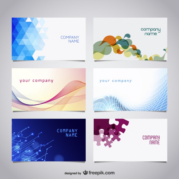 626x626 Free Vector Business Card Vetor Livre De Visita Kit