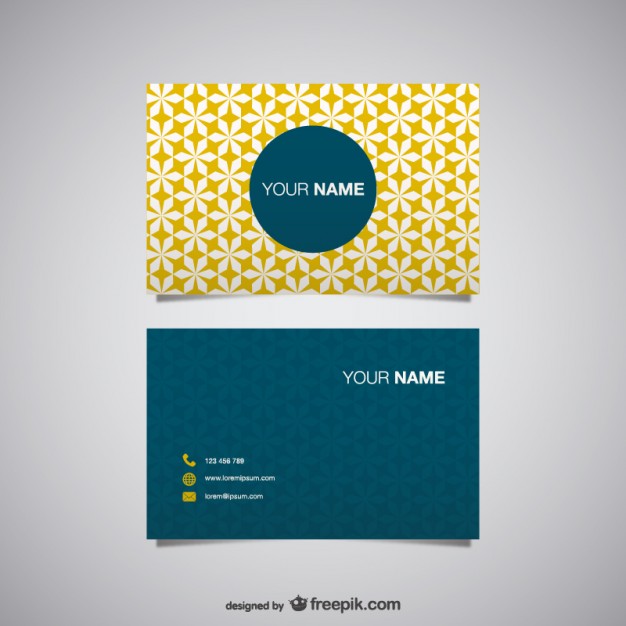626x626 Free Business Card Vector Vector Free Vector Download In .ai