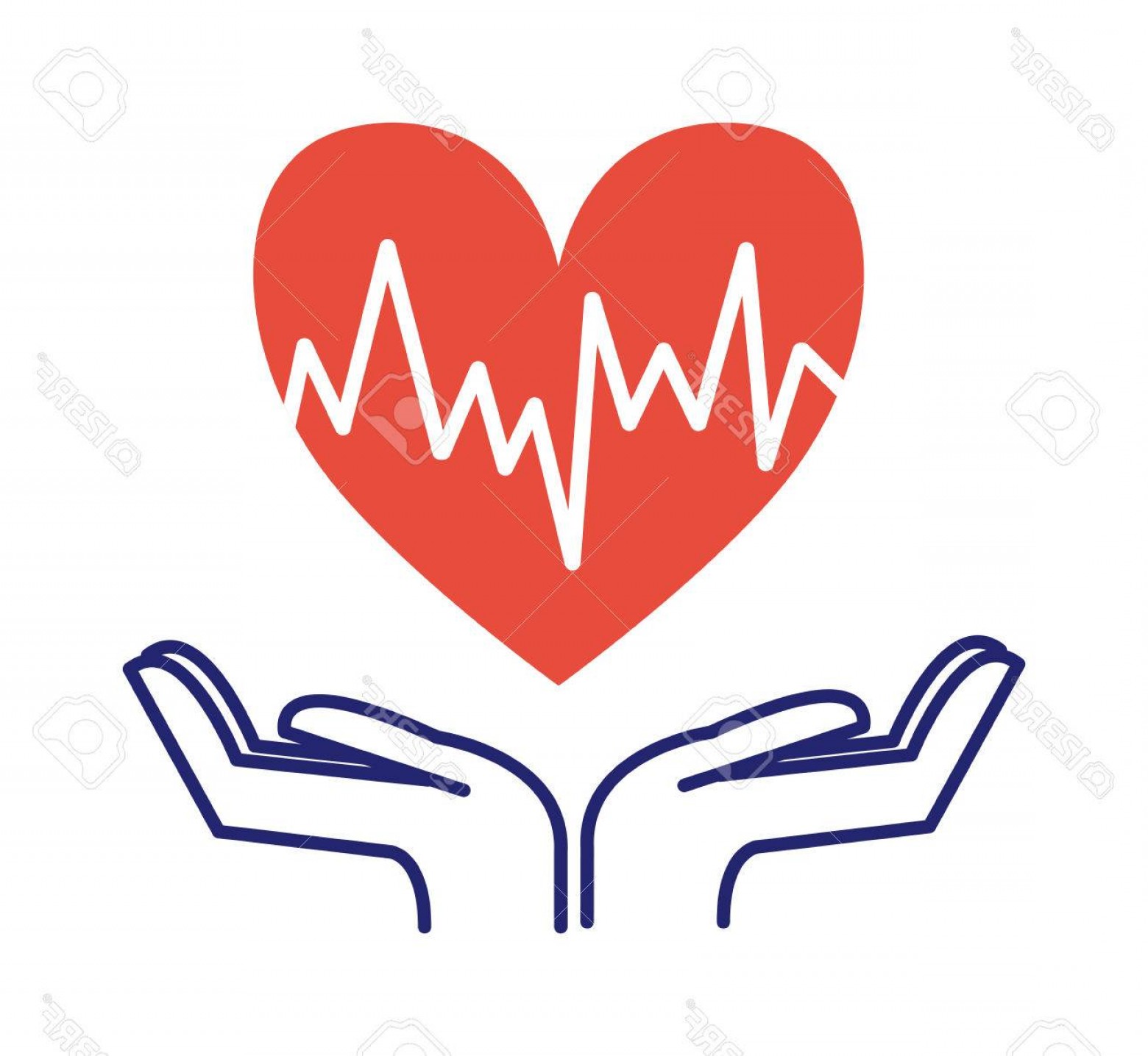 1560x1436 Photostock Vector Heart Care Hand Holding Heart Icon Isolated