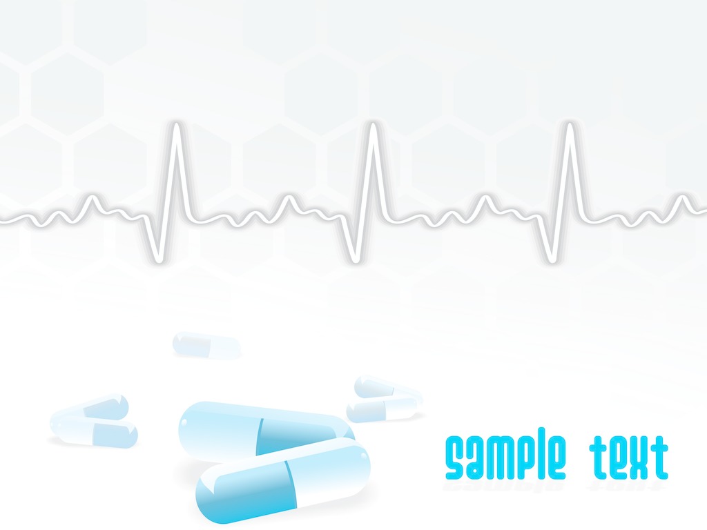 1024x768 The Background Of The Capsule Cardio Vector Free Download Eps