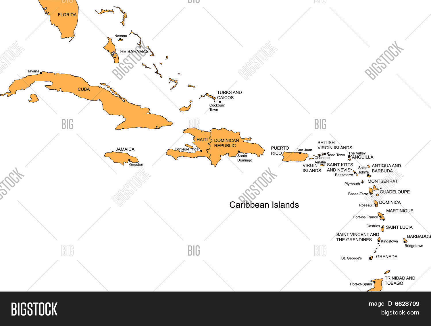 1500x1135 Caribbean Islands Clipart